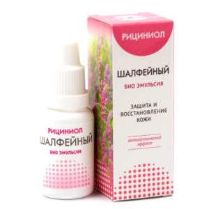 Эмульсия «Рициниол Шалфейный» 15мл